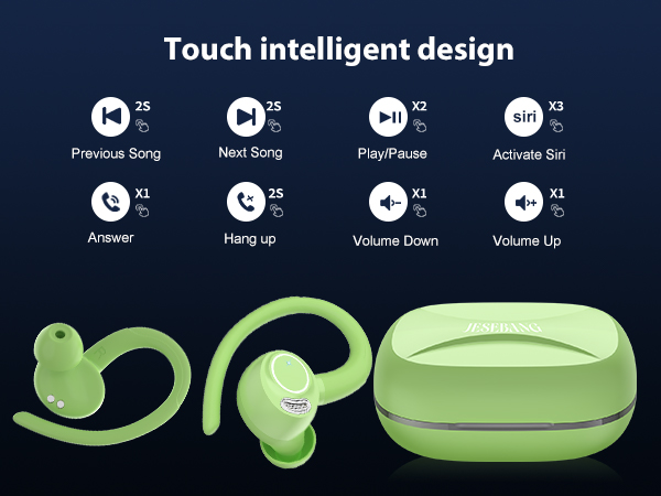 wireless earbuds for android phones wireless earbuds sport earbud with microphone workout headphone