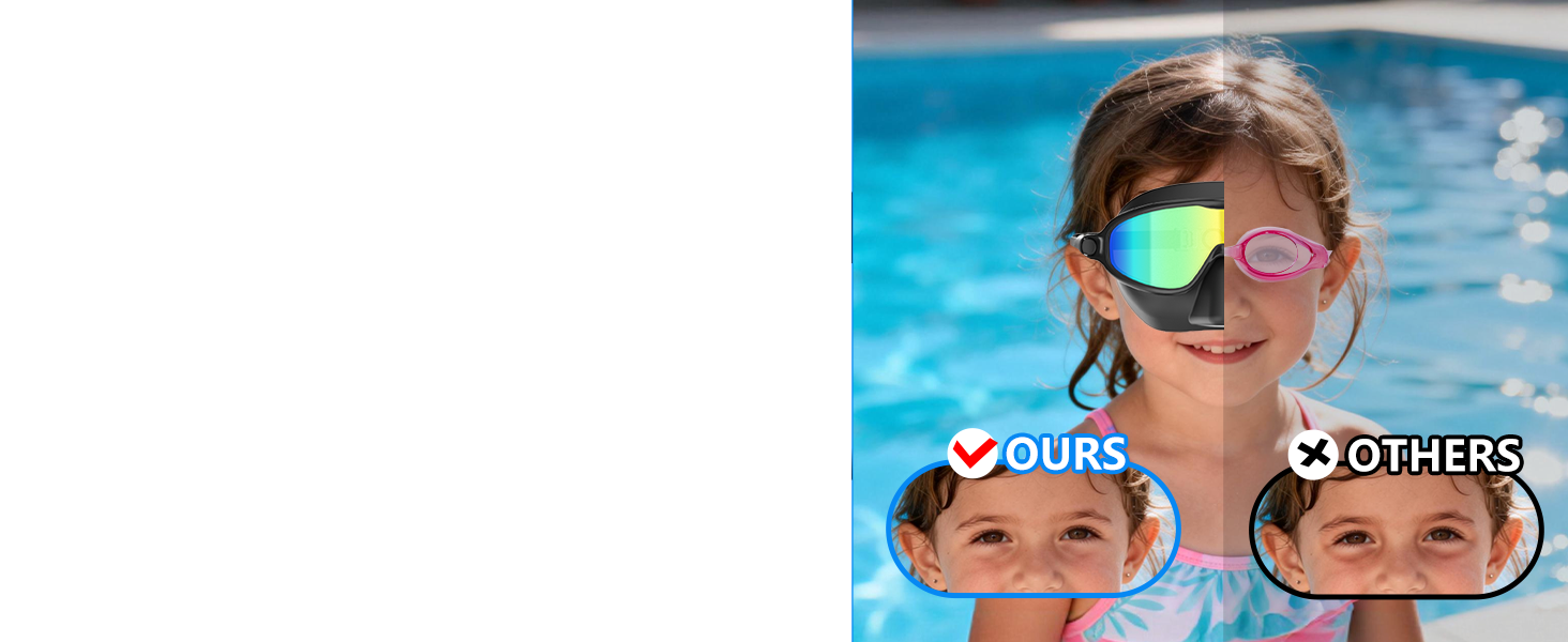 Swim goggles for kids