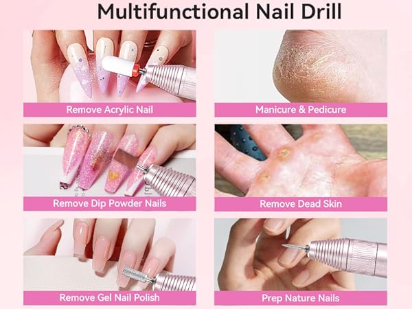 Rechargeable Nail Drill