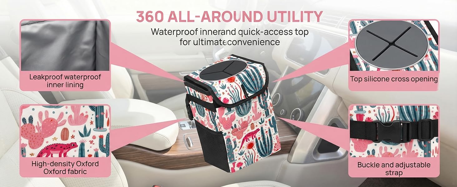 Car Trash Can