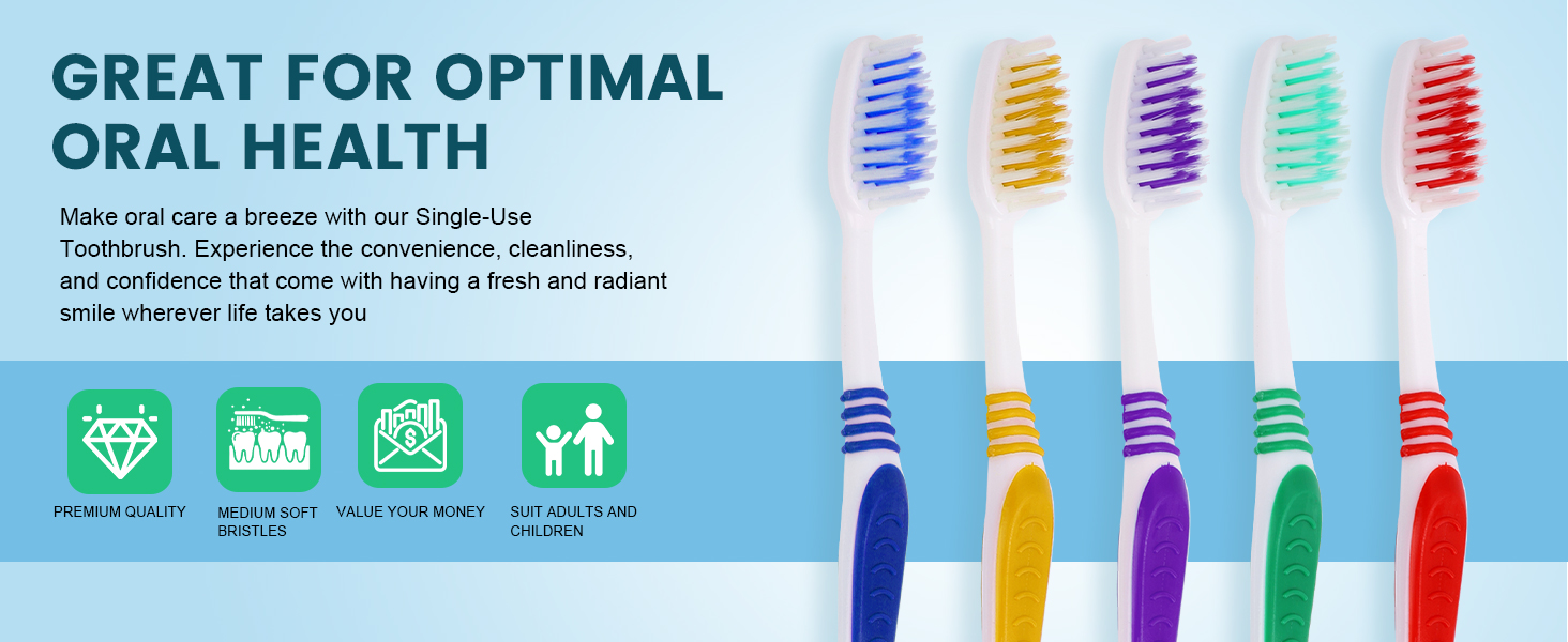 toothbrush individually wrapped