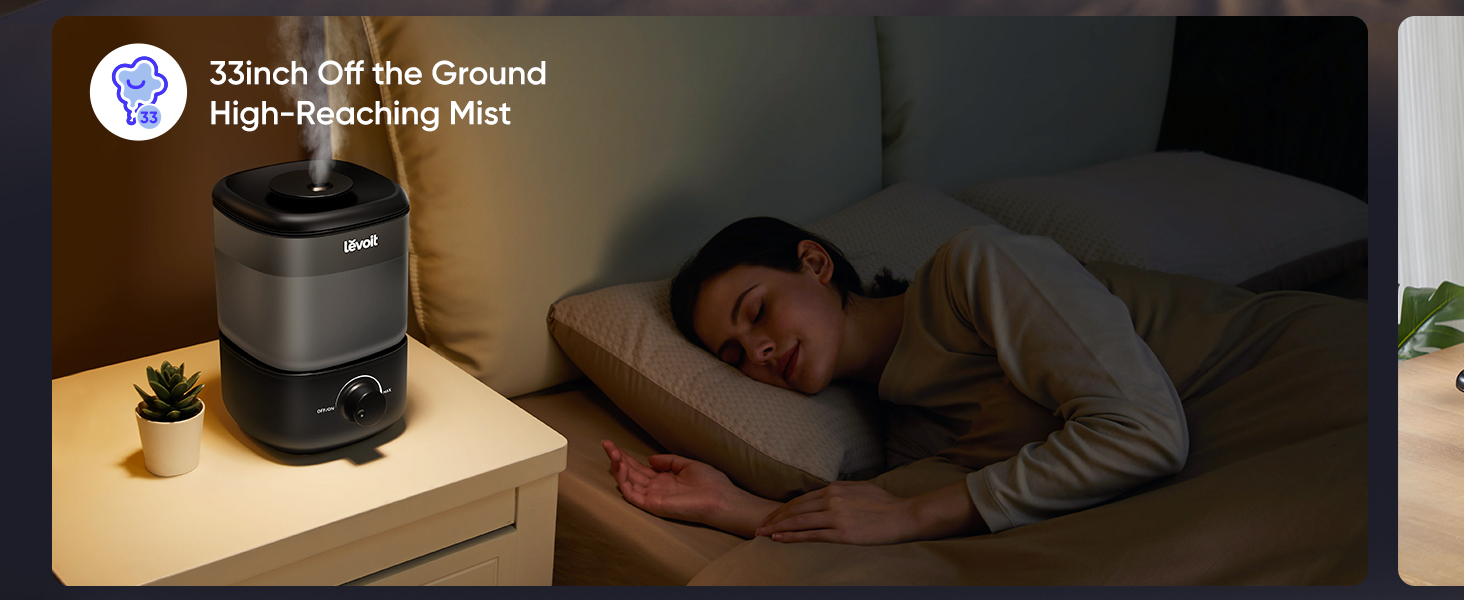 Humidifier for bedroom