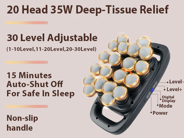 20 Head Massage Gun,massage gun deep tissue,16 Head Massager,16 head massage gun