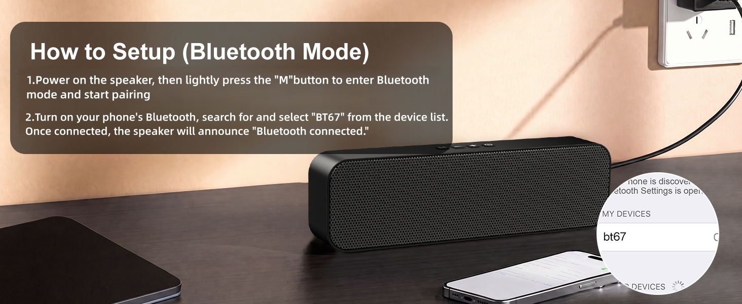 How to Setup (Bluetooth Mode)