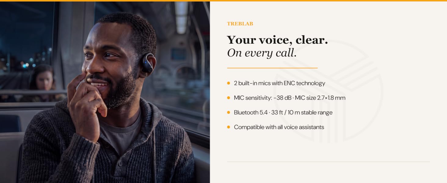 Your voice, clear. On every call.