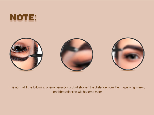 two colors available ordinary magnification for wearing beauty pupil and makeup 10x/20x/30x