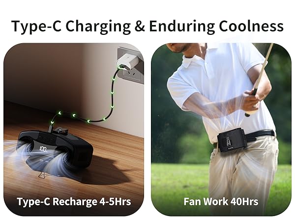 portable personal fan rechargeable