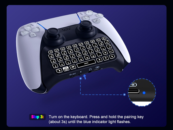 PS5 Wireless Keyboard