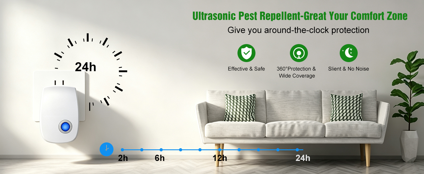 Ultrasonic Pest Repellent-Great Your Comfort Zone