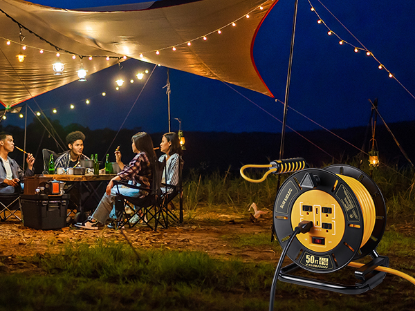 retractable cord reel