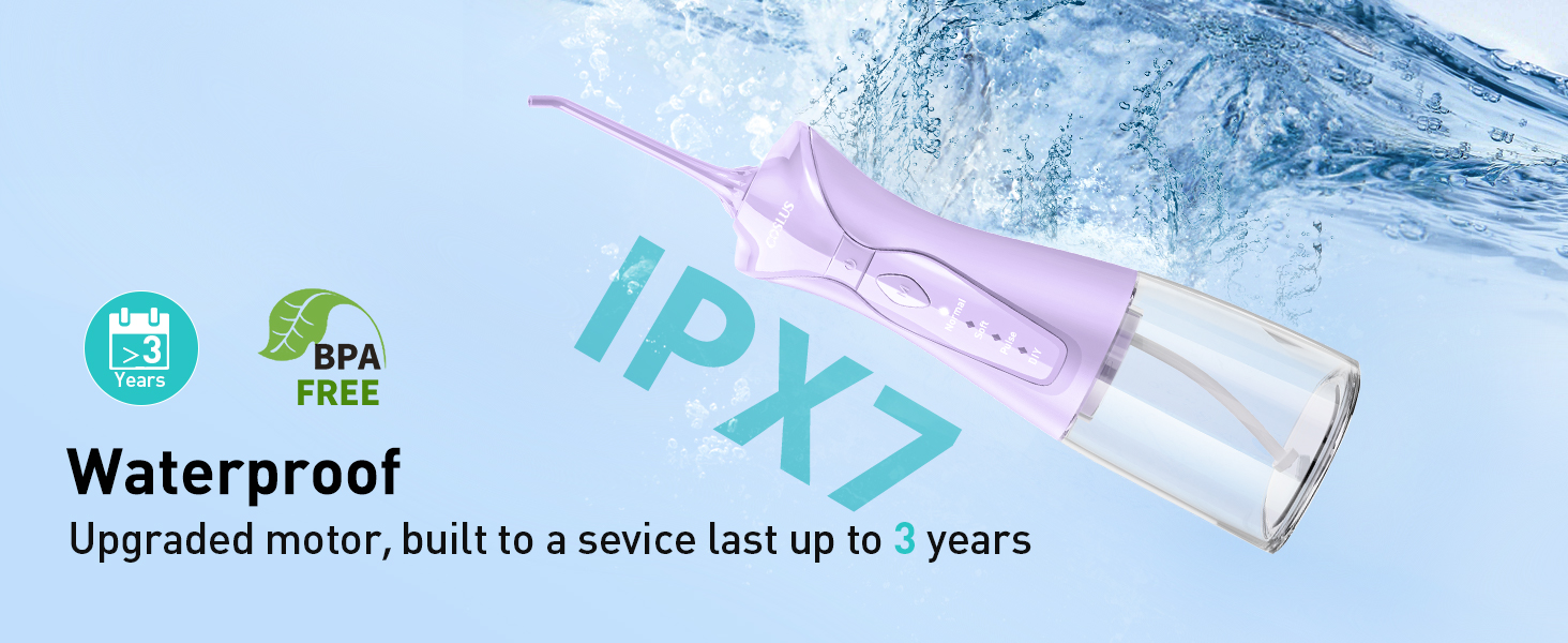 water dental flosser pick teeth cordlss portable Hilo dental con agua, recoge los dientes