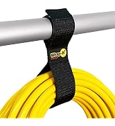 Twin-Straps by Wrap-It Storage - 12" (6-Pack) - Hook and Loop Hanging Cord Wrap for Multi-Purpose...