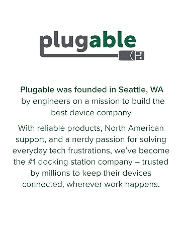 Plugable was founded in Seattle, WA