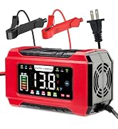 AIYONFEI 15ACar Battery Charger, 12V/24V Fast Automotive Battery Charger & Maintainer with Repair...