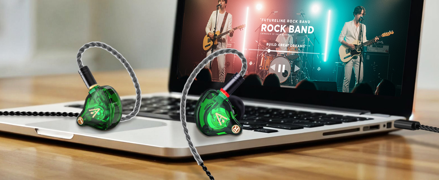 Audiovance HiFi Wired Earbuds Vibes 202