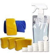 DOKIKO 4 * 100g Clay Bar for auto Detailing Clay bar kit and 10pcs Clay bar Lubricant Tablets(1pc...