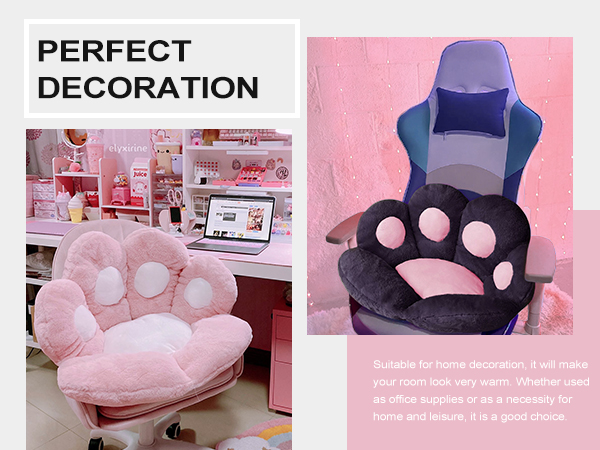cat paw cushion