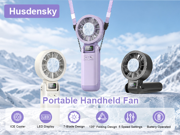 handheld fan
