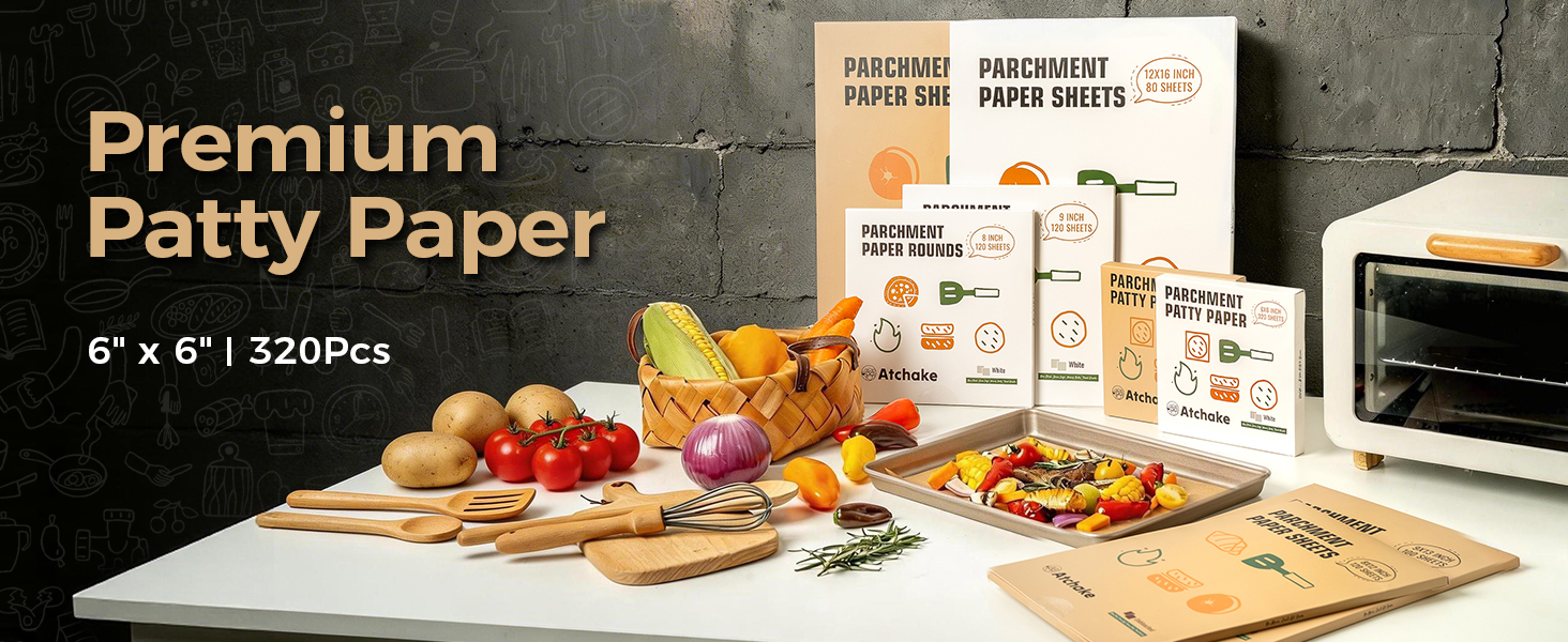 320pcs patty paper