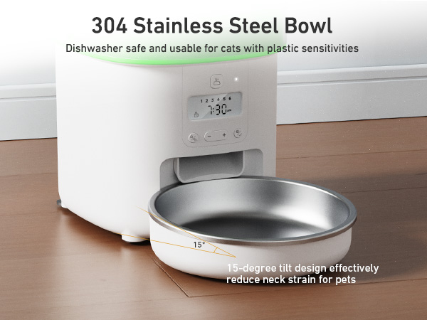 automatic cat feeder autoamtic cat food dispenser pet feeder