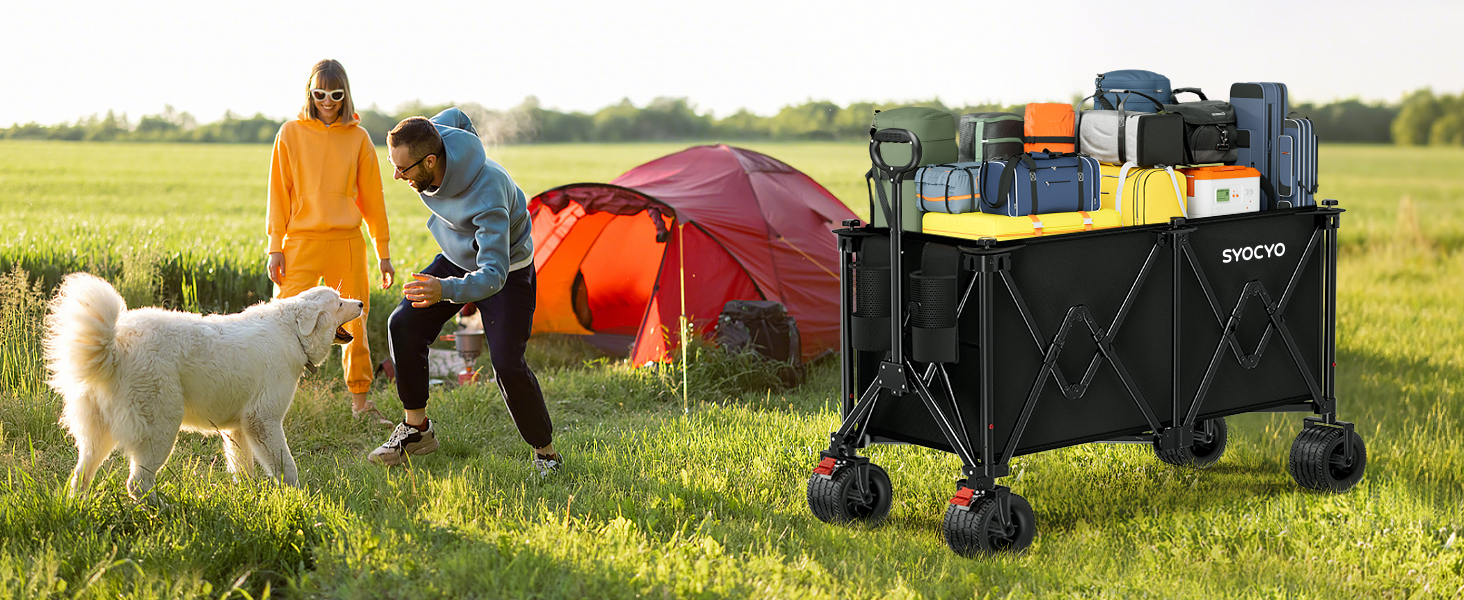 Camping wagong cart