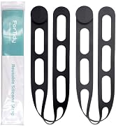 FORTIDY Silicone Latch Strap for Slow Cooker Lid, Patented Reusable Elastic Self-Locking Silicone...
