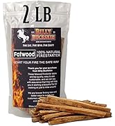 2 lb. Billy Buckskin Fatwood Fire Starter Sticks, Fire Starters for Fire Pit, Campfires, Wood Sto...
