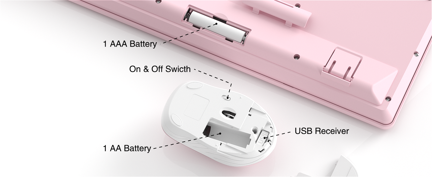 wireless keyboard and mouse