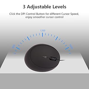 ergonomic mouse mouse wireless mouse for laptop vertical mouse
