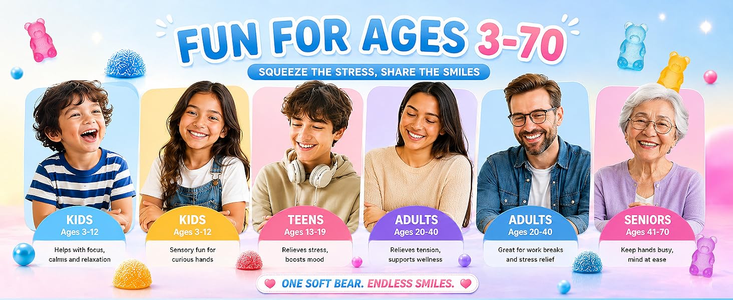 SQUISHY TOYS FOR ALL AGES
