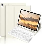 BQDIYOO Case for iPad 11th/10th Generation with Keyboard, 11 inch A16/10.9" iPad 10 Case (2025/20...