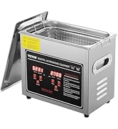 VEVOR Ultrasonic Cleaning Machine with Digital Timer & Heater, Professional Jewelry Cleaner, Stai...