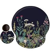 eyscar Mouse Pad Wrist Support, Ergonomic Mouse Pads,Mousepad Gel Wrist Rest with Coaster Non-Sli...