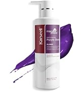 Karseell maca power Purple Shampoo Professional Neutralizes Brass & Yellow Tones For Blonde Silve...