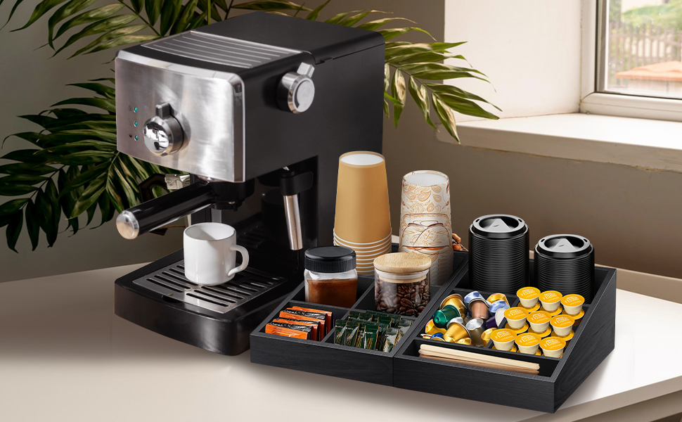Coffee Bar Supplies Organizer
