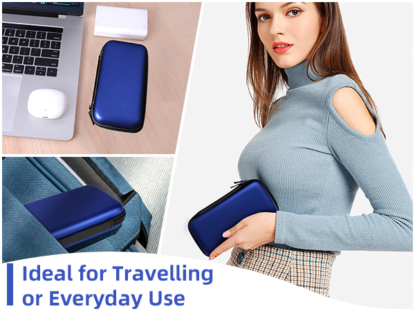 travel essentials airplane gadgets cord organizer travel accessories tech pouch