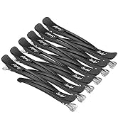 Sndyi Hair Clips 12 Packs - Professional Hair Clips for Styling Sectioning, Non Slip Duckbill Cli...