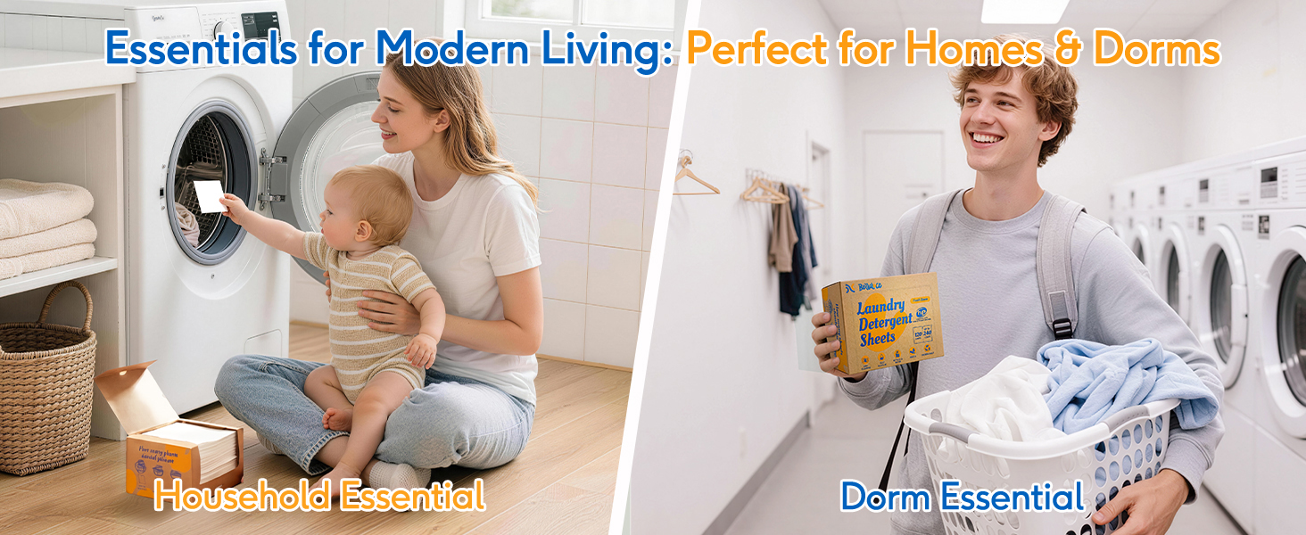 Laundry Detergent Sheets