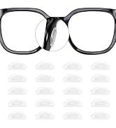 20 Pairs Eyeglass Nose Pads Stick On Silicone Anti-Slip for Glasses Sunglasses Thin Nose Pads Eye...