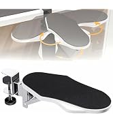 Hovadova Computer Arm Rest Support Extender for Desk, Adjustable Rotating Arm Wrist Rest Pad Hold...