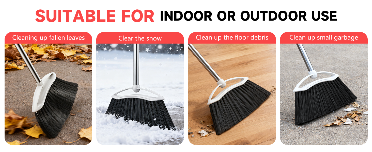 Heavy Duty Broom for Home Office