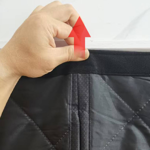 MAGNETIC INSULATED CURTAN FOR WINTER