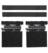 BAWEN 2 Pack Molle Vest Quick Release Buckle Fit Tactical Vest Side Belt Cummerbund Straps, Quick...