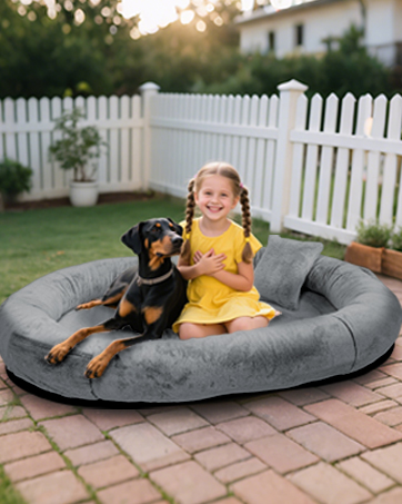 human dog bed