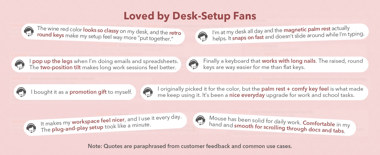 More than a pretty upgrade. Designed to be loved all day.