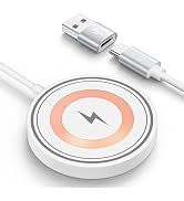 Magnetic Wireless Charger MagSafe Charger Fast Charging Pad for iPhone 17e/17 Pro Max Air 16 15 P...