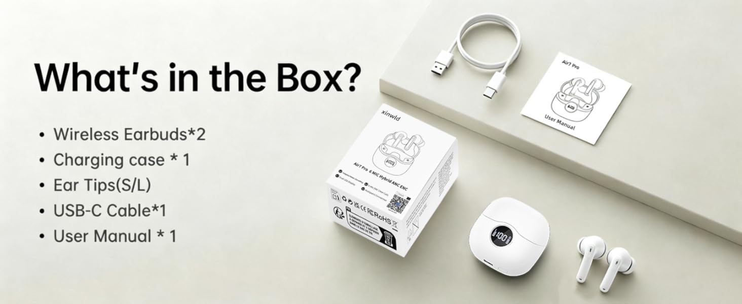 wireless earbuds