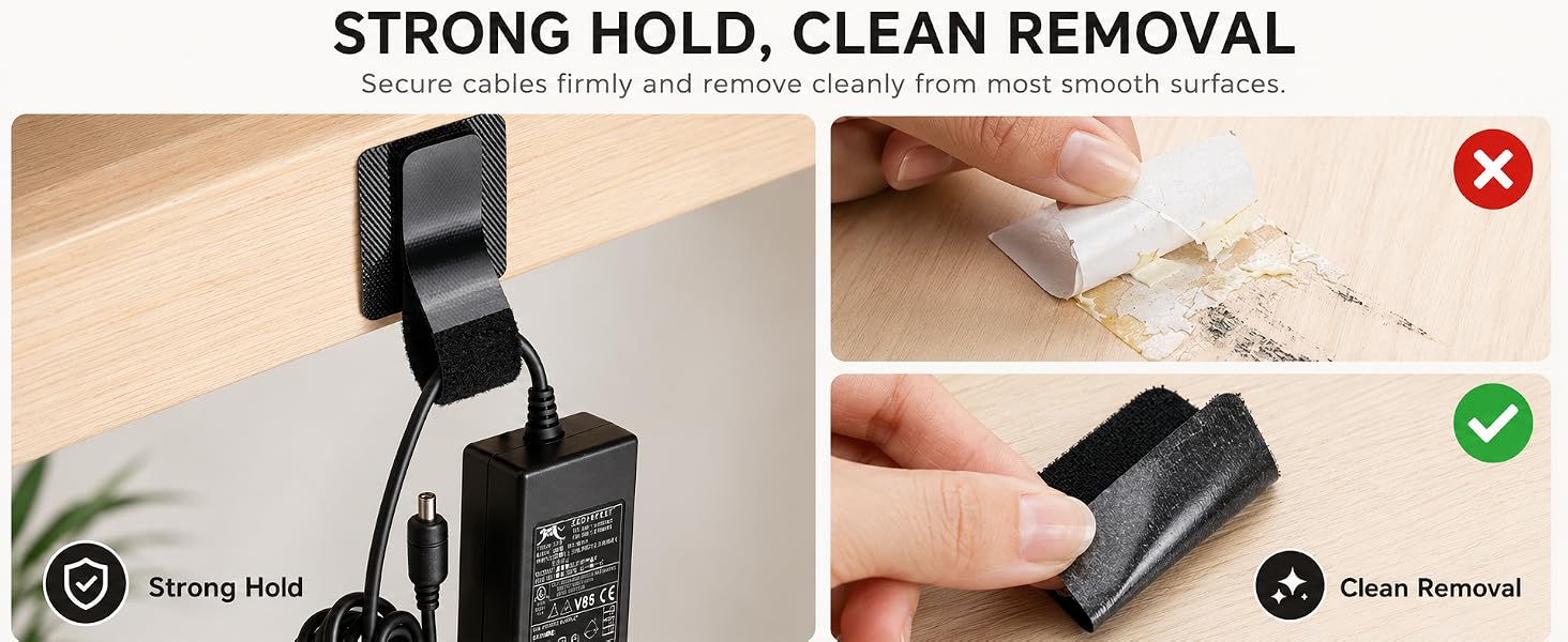 Cable Management Strips