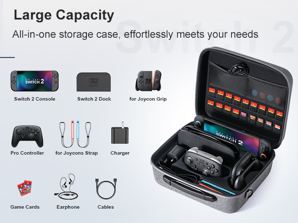 Switch 2 Carrying Case
