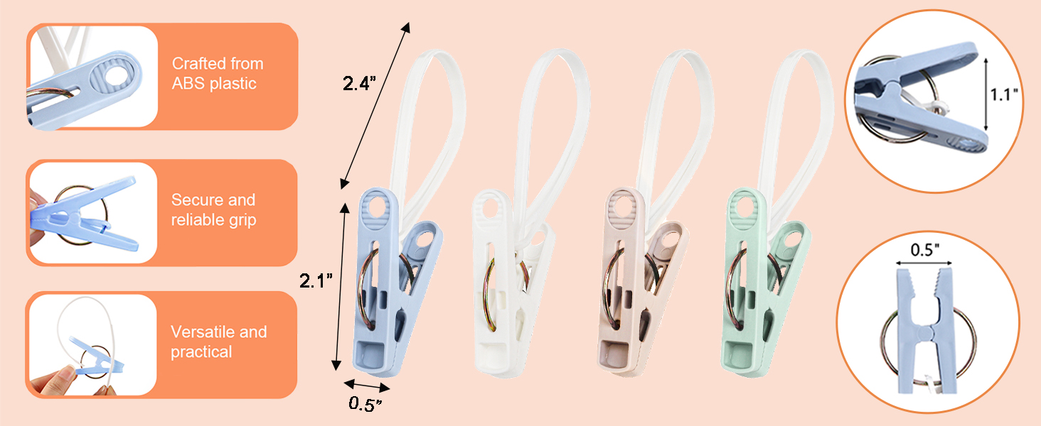 Plastic Clothes Pins